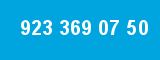 923 369 07 50 923 369 07 50